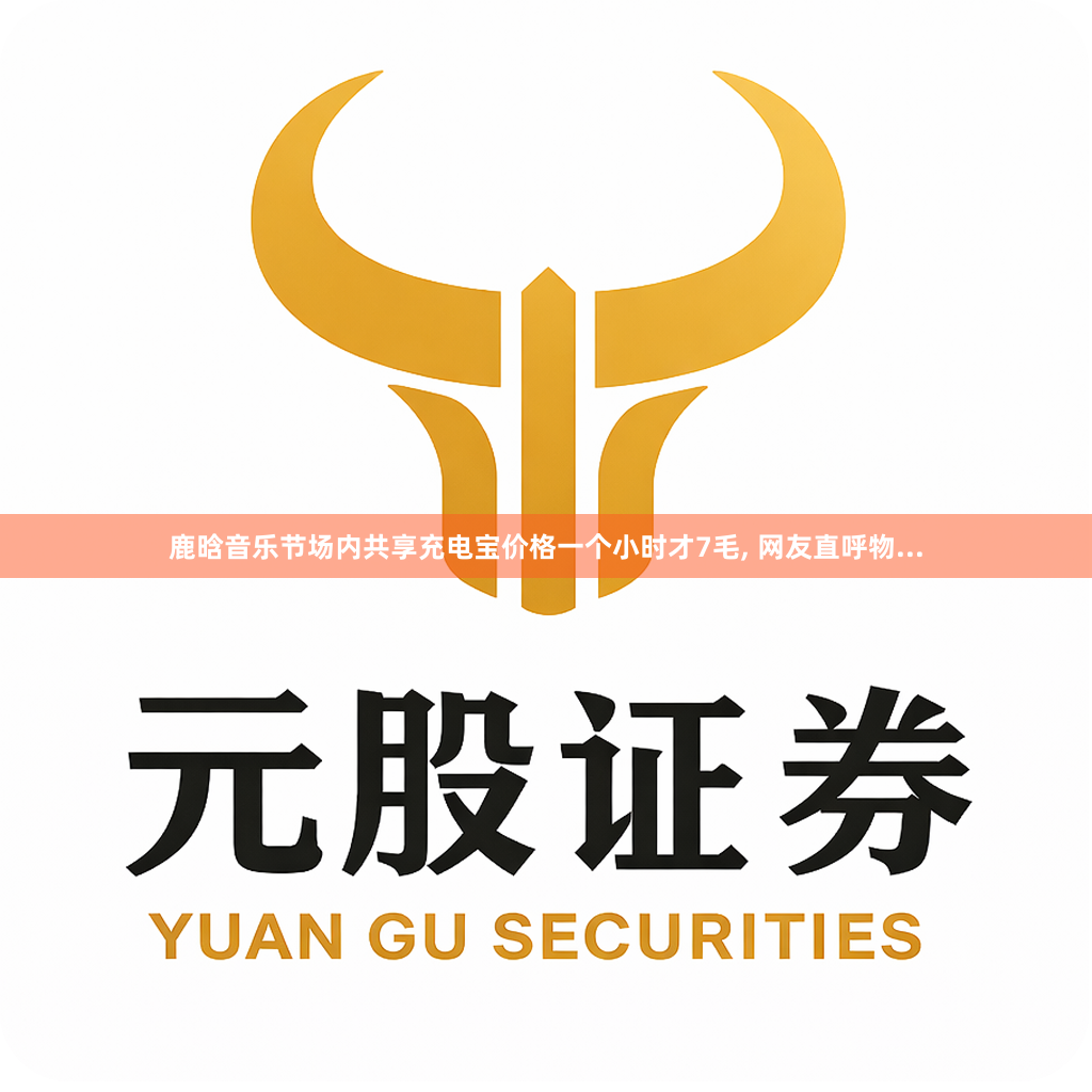 鹿晗音乐节场内共享充电宝价格一个小时才7毛, 网友直呼物...