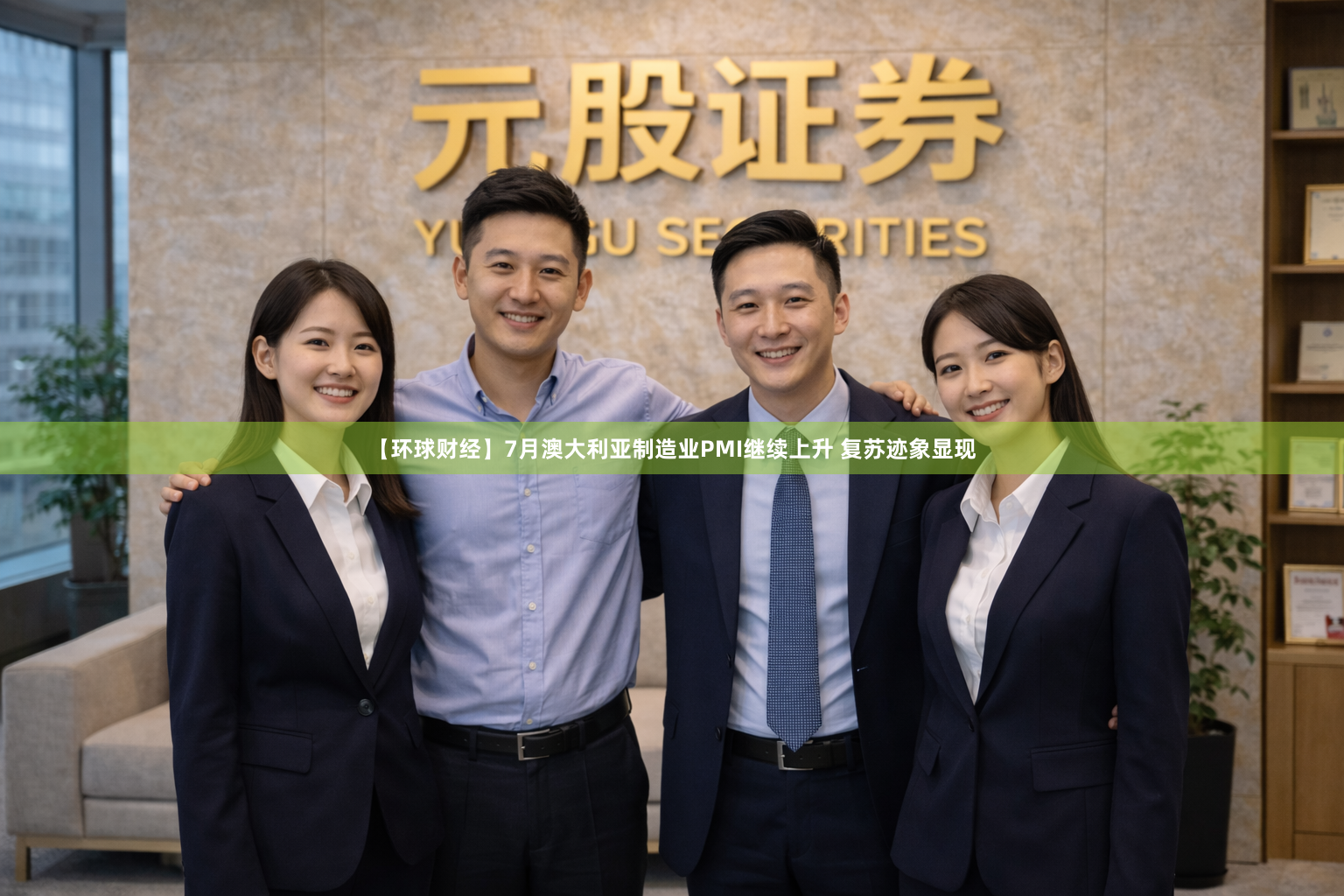 【环球财经】7月澳大利亚制造业PMI继续上升 复苏迹象显现